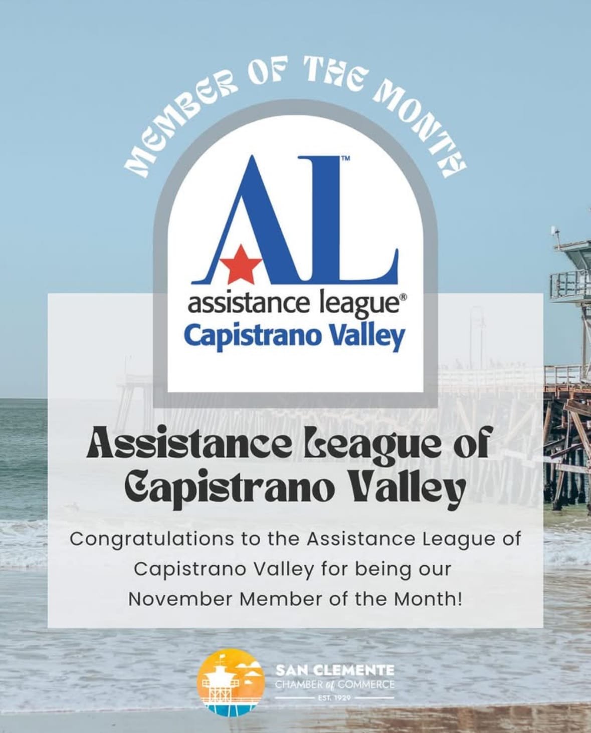 Read more about the article San Clemente Chamber of Commerce “Member of the Month”
