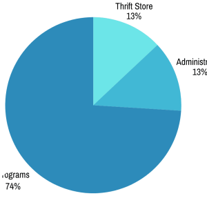 2023:24 Financials Pie Chart